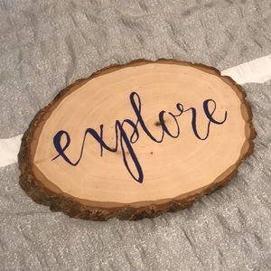 Explore Handlettered Tree Round